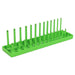 Sealey Premier High Visibility Green 1/4" Square Drive Socket Holder Rail 4-15mm Sealey  - Dynamic Drive