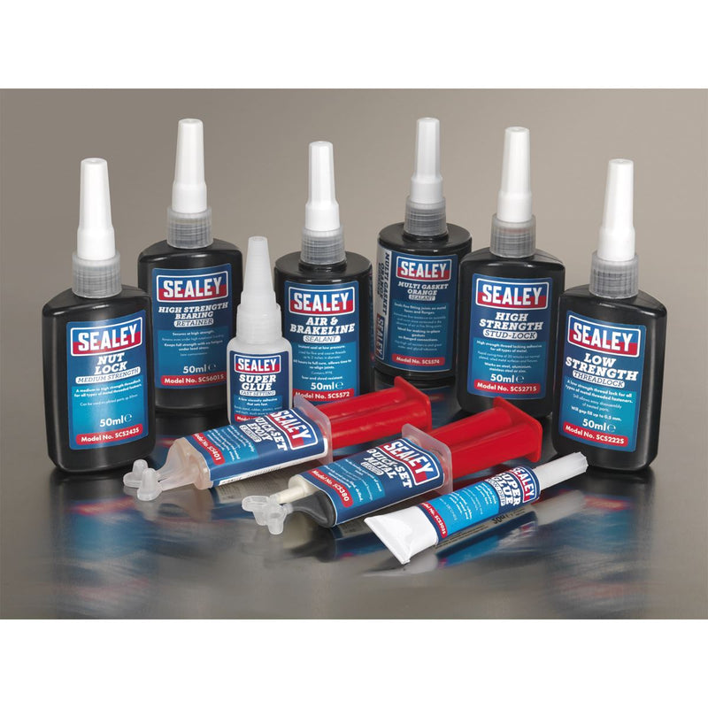 Sealey Adhesive & Sealant Kit 10pc SCSKIT1 Sealey - Dynamic Drive