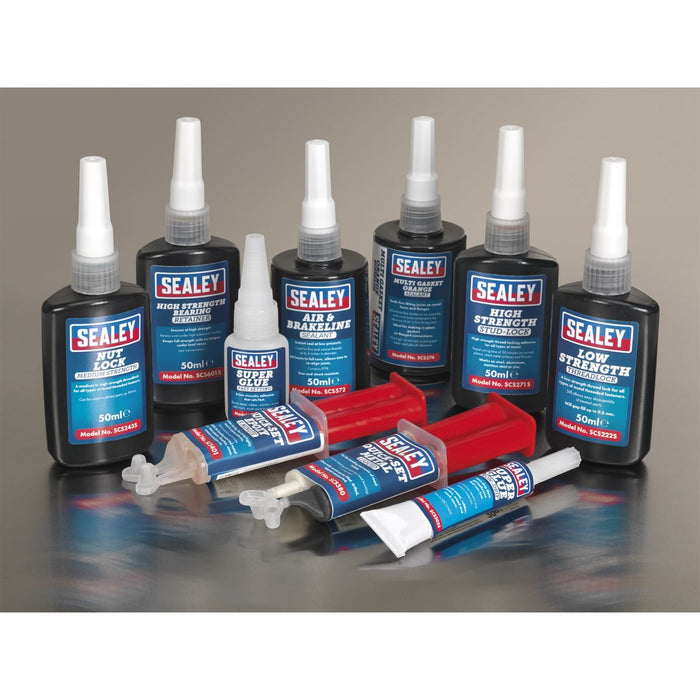 Sealey Adhesive & Sealant Kit 10pc SCSKIT1 Sealey - Dynamic Drive