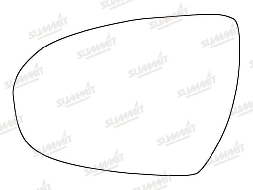 Summit Heated Base Plate With Standard Mirror Glass fits Hyundai Tucson 15 on LHS Summit - Dynamic Drive
