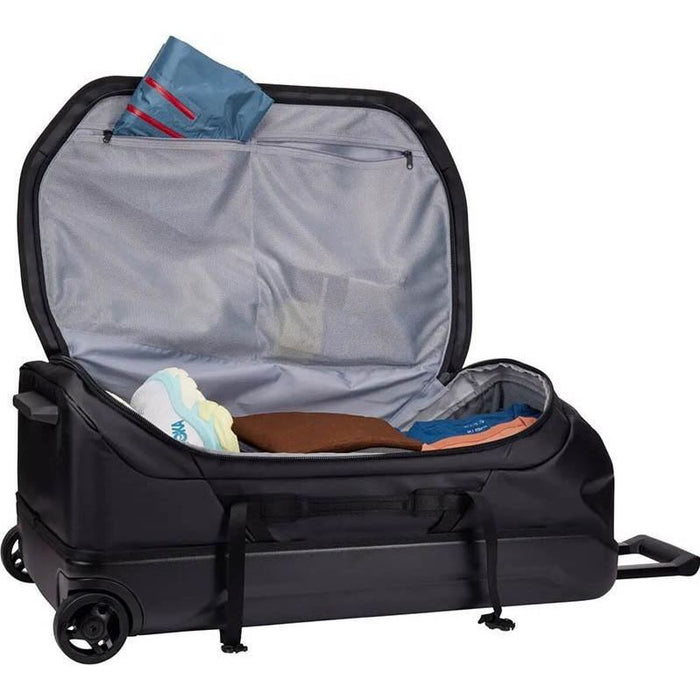 Thule Chasm check 110l in wheeled duffel suitcase black Thule - Dynamic Drive