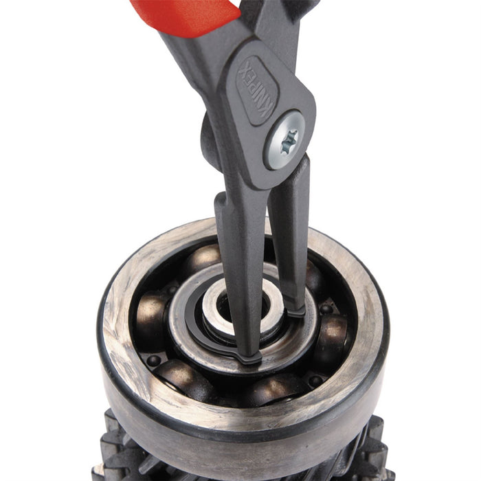 Draper Knipex 49 11 A2 180mm External Straight Tip Circlip Pliers, 19 - 60mm Cap Draper - Dynamic Drive