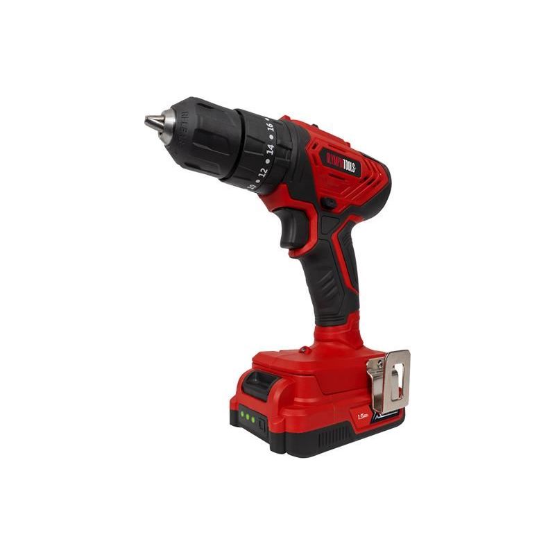 Olympia Power Tools X20S™ Combi Drill 20V 1 x 1.5Ah Li-ion Olympia Power Tools - Dynamic Drive