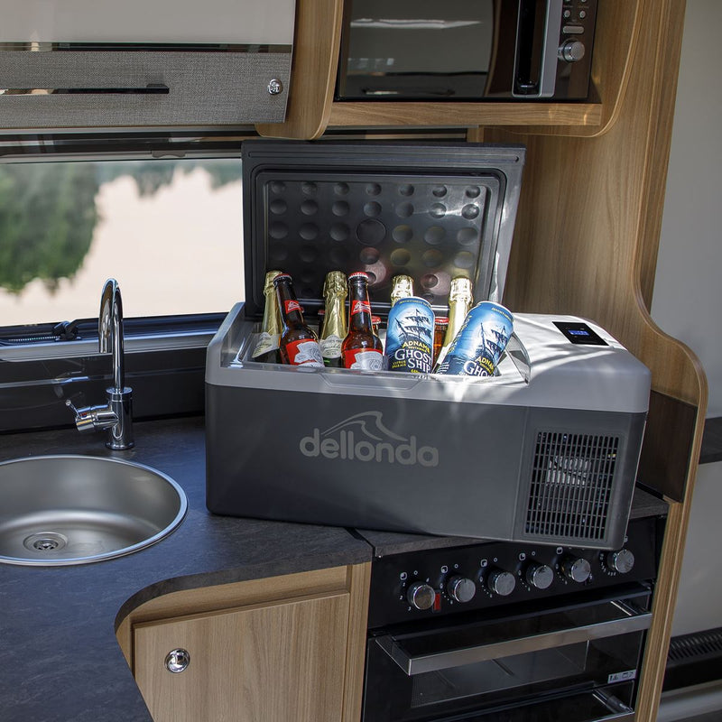 Dellonda Portable Fridge Freezer/Cool Box with LED Display 15L DL12 Dellonda - Dynamic Drive
