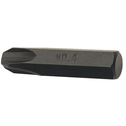 Draper Cross Slot Impact Screwdriver Bit, No.4 10820 Draper - Dynamic Drive