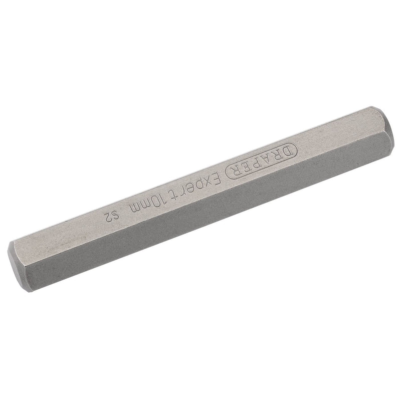 Draper 10mm x 75mm Hexagonal 10mm Insert Bit for Mechanic's Bit Sets 33337 Draper - Dynamic Drive