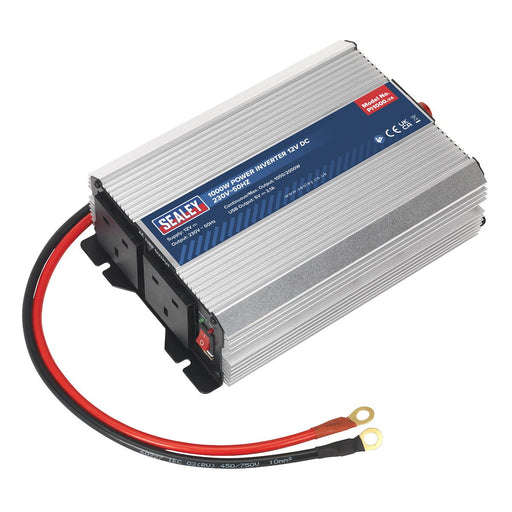 Sealey Power Inverter 1000W 12V DC 230V~50Hz PI1000 Sealey - Dynamic Drive