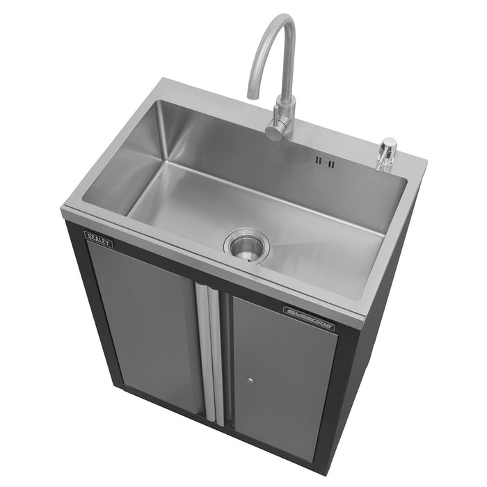 Sealey Modular Sink Unit 680mm APMS67 Sealey - Dynamic Drive