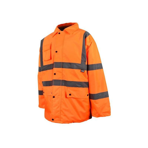 Scan Hi-Vis Motorway Jacket Orange - L (44in) Scan - Dynamic Drive