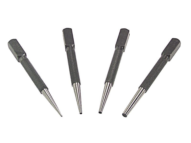 Priory 66SN4 Nail Punch Set 4 Piece Priory - Dynamic Drive