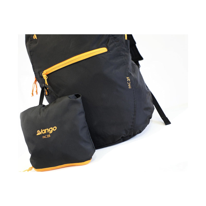 Vango Pac 25 Rucksack 25L Black Vango - Dynamic Drive