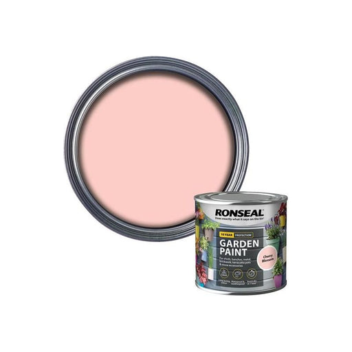 Ronseal Garden Paint Cherry Blossom 250ml Ronseal - Dynamic Drive