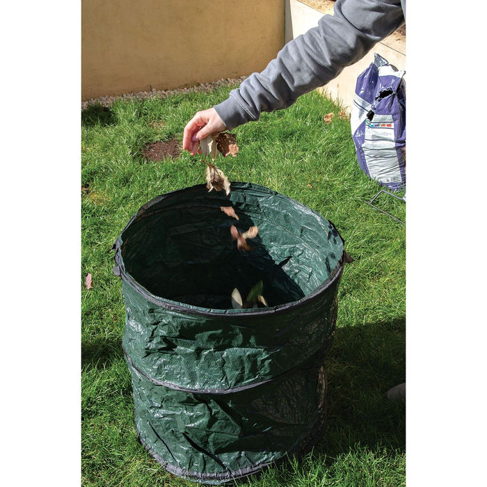 Silverline Pop-Up Garden Sack 560 x 690mm - 170L Capacity Silverline - Dynamic Drive
