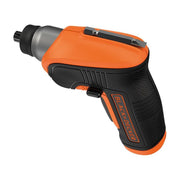 Black + Decker CS3652LC Cordless Screwdriver & Right Angle Attachment 3.6V Li-ion BLACK + DECKER - Dynamic Drive