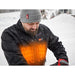 Milwaukee M12Hpjbl2-0(M) Heated Jacket Blk 4932480072 Milwaukee - Dynamic Drive