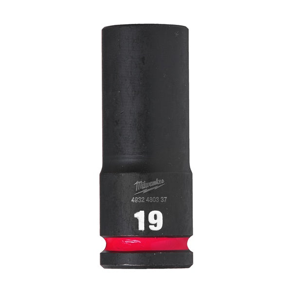 Milwaukee Hex Socket Shw 1/2 Deep 19mm-1Pc 4932480337 Milwaukee - Dynamic Drive