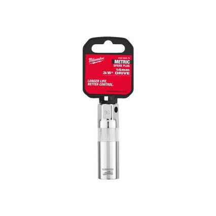 Milwaukee 3/8In. Drive 14mm Spark Plug Socket -1Pc Milwaukee - Dynamic Drive