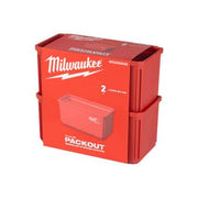 Milwaukee Packout 10X20 Cm Nest Bin2 Pcs. 4932480699 Milwaukee - Dynamic Drive