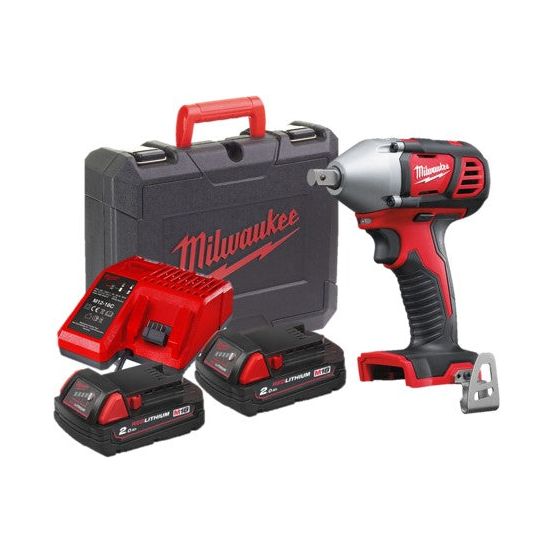 Milwaukee M18BIW12-202C 1/2-inch Compact Impact Wrench Milwaukee - Dynamic Drive