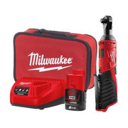 Milwaukee M12 1/4" Sub Compact Ratchet Kit Milwaukee - Dynamic Drive