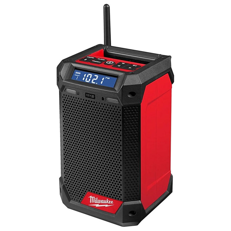 Milwaukee M12 Dab Radio And Charger (Bare Unit) 4933472115 Milwaukee - Dynamic Drive