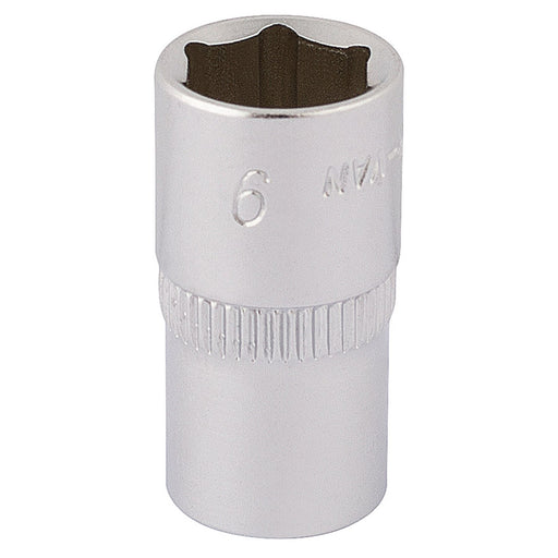 Draper Elora Hexagon Socket, 1/4" Sq. Dr., 9mm 11098 Draper - Dynamic Drive
