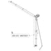 Fiamma Caravanstore Lh Leg / Rafter Assembly 280-310 98670G01- Fiamma - Dynamic Drive