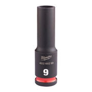 Milwaukee Hex Socket Shw 3/8 Deep 9mm-1Pc 9mm Milwaukee - Dynamic Drive