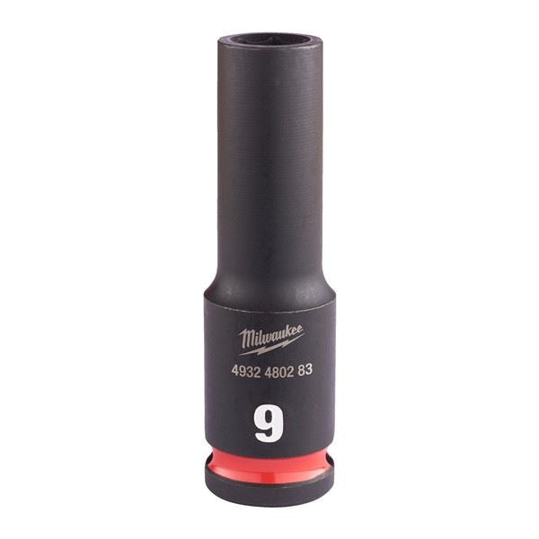 Milwaukee Hex Socket Shw 3/8 Deep 9mm-1Pc 9mm Milwaukee - Dynamic Drive