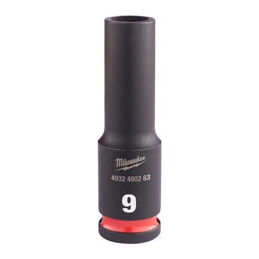 Milwaukee Hex Socket Shw 3/8 Deep 9mm-1Pc 9mm Milwaukee - Dynamic Drive