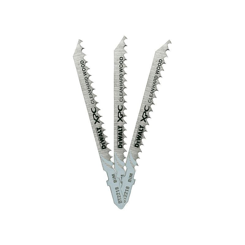 Dewalt Power Tools XPC Bi-Metal Wood Jigsaw Blades Pack of 3 T101DF DeWALT Power Tools - Dynamic Drive