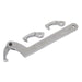 Sealey Adjustable C Spanner Hook & Pin Wrench Set 4pc 51-121mm SMC2L Sealey - Dynamic Drive