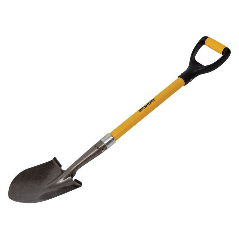 Roughneck Mini Shovel, Round Point Roughneck - Dynamic Drive
