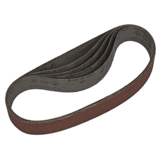 Sealey Sanding Belt 30 x 540mm 80Grit Pack of 5 SB0011 Sealey - Dynamic Drive