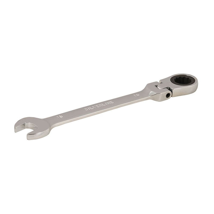 Silverline Flexible Head Ratchet Spanner 16mm Silverline - Dynamic Drive