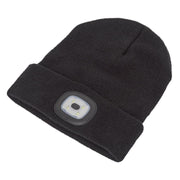 Sealey Beanie Hat 4 SMD LED USB Rechargeable LED185 Sealey - Dynamic Drive
