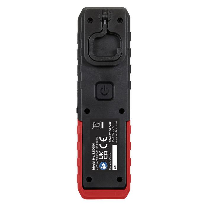 Sealey Rechargeable Inspection Light 3W COB & 2W SMD LED LED301 Sealey - Dynamic Drive