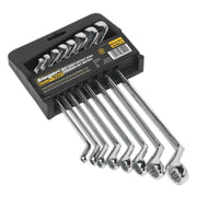 Sealey Deep Offset Ring Spanner Set 8pc Metric S0405 Sealey - Dynamic Drive
