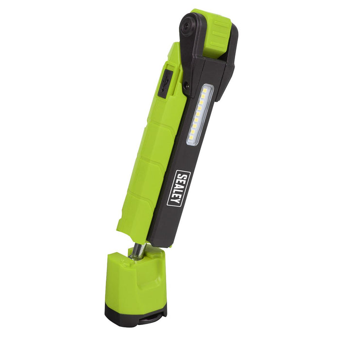 Sealey Rechargeable 360 Inspection Light 10W & 2 x 4W SMD LED - Green LED3605G Sealey - Dynamic Drive