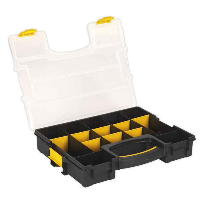 Sealey Tool Box Organiser Stackable Storage Case Parts Tray Fixings Toolbox Sealey  - Dynamic Drive