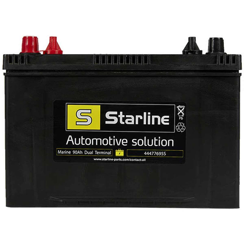 Starline Leisure Battery 90Ah Sealed Lead Acid (DC27MF) Long Lasting Power f Nova - Dynamic Drive