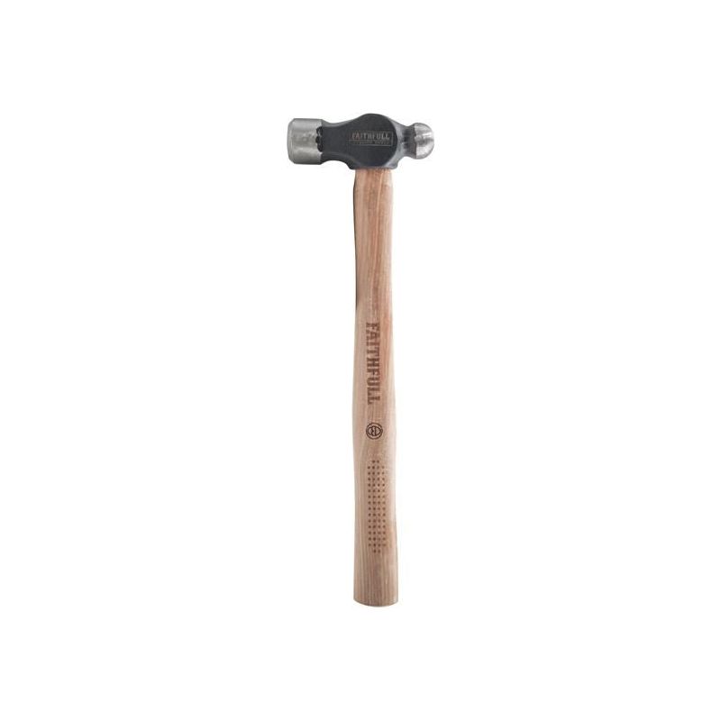 Faithfull Ball Pein Hammer FSC Hickory 454g (1 lb) Faithfull - Dynamic Drive