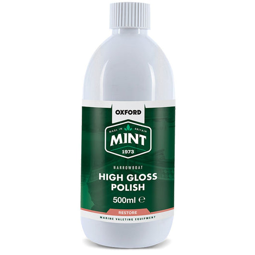 Oxford Mint Narrowboat High Gloss Polish (500ml) for a Shiny Finish Oxford - Dynamic Drive