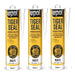 3x Upol Tiger Seal White 310ml Polyurethane Adhesive Sealant TIG/BW New U-POL UPOL - Dynamic Drive