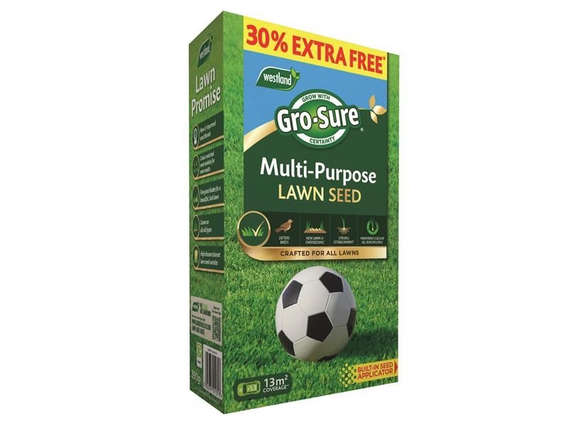 Gro-Sure Multi-Purpose Lawn Seed 10m² + 30% Free Gro-Sure - Dynamic Drive