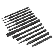 Sealey Punch & Chisel Set 12pc S0802 Siegen by Sealey - Dynamic Drive