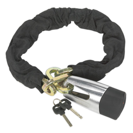 Sealey Motorcycle Chain & Disc Lock 10.5 x 10.5 x 900mm 4* ART Approved CLA109DL Sealey - Dynamic Drive