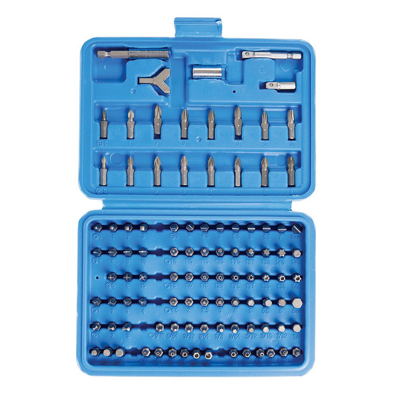 Silverline Screwdriver Bit Set 100pce 100pce 633840 Silverline  - Dynamic Drive