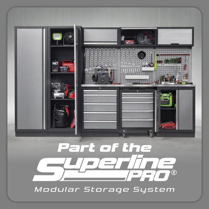 Superline Pro Superline PRO Storage System with Pressed Wood Worktop 4.9m Superline Pro - Dynamic Drive