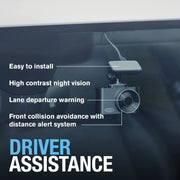 Ring Automotive - RSDC3000 Smart Dash Cam with GPS WiFi Full HD 1296p 30fps 2" S Ring Automotive - Dynamic Drive